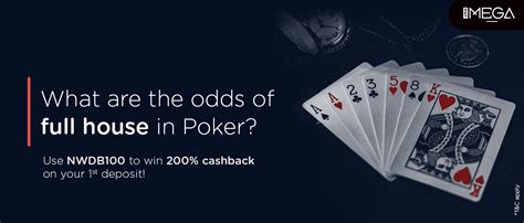 what is the probability of a full house in poker